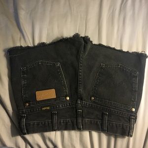 Wrangler Shorts - Vintage Wrangler Booty Cut Off Shorts Wrangler Shorts - Vintage Wrangler Booty Cut Off Shorts